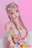 ダッチワイフ かわいい美少女 ツインテール シリコン製 168cm Dカップ SHEDOLL 江小棠 ピンク系