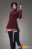 カッコイイ美女 sexdoll SGD STUDIO&Man You Ada Wong 「エイダ・ウォン」赤いセーター美女 Cosplay 62cm 軽量