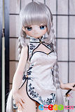 sexdoll 銀髪美肌 85cmアニメ美少女 ビニール ツインテール チャイナドレス MWGirl魔物姫 桜井雪奈