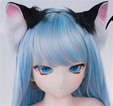 魔族人形 MOZU DOLL 佑莉 無邪気で元気なアニメ美少女 エロドール 115cm 普乳 ダッチワイフ ビニールヘッド TPEボディ プリンセスドレス