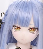魔族人形 MOZU DOLL 佑莉 無邪気で元気なアニメ美少女 エロドール 115cm 普乳 ダッチワイフ ビニールヘッド TPEボディ プリンセスドレス