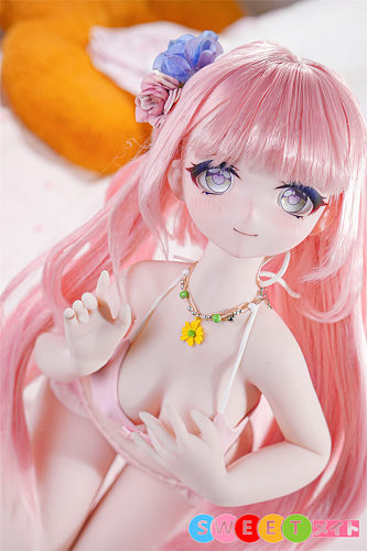 MW Girl 魔物姫 薇花 ピンク髪のビキニ美少女 アニメエロドール 85cm 普乳 フィギュア ソフトビニール製頭部 シリコンボディ 初夏の爽やかな雰囲気