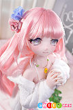 シリコンlovedoll 水着 かわいい美少女 ピンクヘア アニメ風85cm MWGirl魔物姫 薇花 ビニール