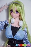 白いヘッドホン ElsaBabe アニメ系 美少女 AHR013月咏彩奈 148cm