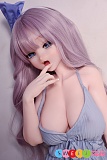 口開閉 笑顔 ブルービキニ 漫画美少女 ElsaBabe アニメ RAD013 佐倉穂乃花 笑顔 140cm Fカップ巨乳 ラブドール アニメがお