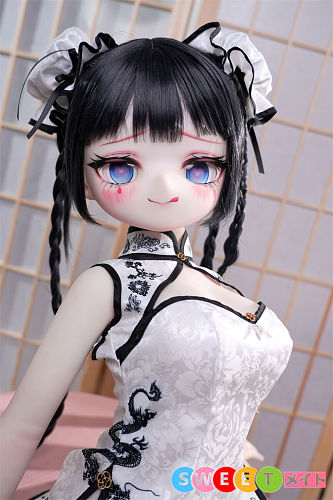 MW Girl 魔物姫 小野春田 中華風チャイナドレスのアニメ美少女 ダッチワイフ 85cm バスト中 普乳 フィギュア ソフトビニール製頭部 シリコンボディ いたずらっぽい表情