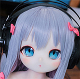 魔族人形 MOZU DOLL 佑莉 無邪気で元気なアニメ美少女 エロドール 115cm 普乳 ダッチワイフ ビニールヘッド TPEボディ プリンセスドレス