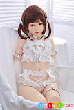 シリコン等身大ラブドール トルソー 104cm AAカップ かわいい美少女 美肌 ツインテール Aya MyLoliWaifu レース姿