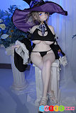 シリコンセックスドール コスプレ 魔女風 爆乳アニメ美少女 138cm MWGirl魔物姫 塔塔莉