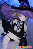 realdoll かわいい美少女 シリコン製アニメ ウィッチ風コスチューム 138cm MWGirl魔物姫 塔塔莉