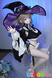 アニメ シリコンエロ人形 爆乳 ウィッチ風コスチューム 138cm MWGirl魔物姫 塔塔莉