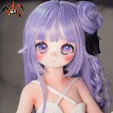 魔族人形 亜美 85cm 巨乳 頬を染めた恥ずかしがり屋の金髪美少女 アニメダッチワイフ ソフトビニール製頭部 ボディ選択可能 MOZU DOLL 宣伝画像と同じ制服も付属