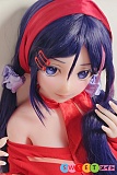 赤いコスプレ服アニメラブドール148cm 巨乳 ElsaBabe 笑顔 AHR017 Asano Tari