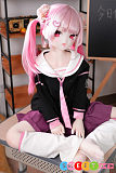 アニメアダルト人形 115cmシリコン製 かわいい美少女 ピンク髪 ツインテール 学生jk制服 MWGirl魔物姫 小春