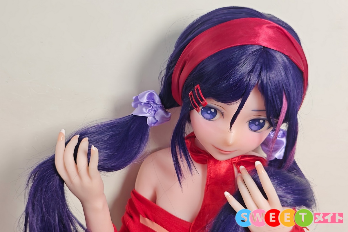 巨乳アニメ系 ラブドール ElsaBabe 笑顔 AHR017 Asano Tari 148cm シリコン製 コスプレ風