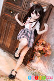 シリコン等身大ラブドール jk制服 かわいい美少女 大きな目 アニメ 85cm 小桃 ビニール MWGirl 魔物姫