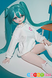 アニメエロドール 初音ミクのコスプレ ツインテール シリコン85cm 小音 ビニール MWGirl 魔物姫