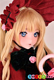 アニメセックスドール かわいい美少女 中世風レディのコスプレ 巨乳シリコン製 帽子 148cmElsaBabe RAD028 赤いドレス