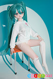 アニメエロ人形 85cmシリコン製 初音ミクのコスプレ ツインテール 小音 ビニール MWGirl 魔物姫