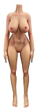 FUDOLL #32小北 エッチを楽しむ巨乳美少女 セックスドール 165cm Fカップ シリコン製 セックスドール 口開閉機能付き 成人性愛 sexdoll