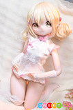 シリコン等身大ラブドール 70cm 里奈美少女アニメ 大きな瞳 チャイナドレス ツインテール MWGirl 魔物姫