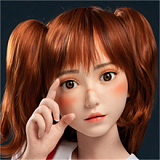 XTDOLL Rino ハーフ風の美少女 エロドール 164cm Cカップ シリコン製 アダルトドール 白いニーハイソックス