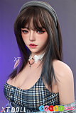 アダルトドール 美人美肌 シリコン製 Cカップ普乳 ハーフ XTDOLL Rino 164cm 白いニーハイソックス
