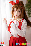 ダッチワイフ シリコン製 JK制服姿 リボン 148cm Dカップ SHEDOLL 柠檬