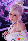 シリコンエロ人形 美少女 褐色美肌 金髪 158cm Cカップ SHEDOLL 江小棠 軽量