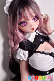アニメsexdoll メイド 可愛い八重歯 三つ編み 148cm巨乳 シリコン製 ElsaBabe RAD047 花守薫