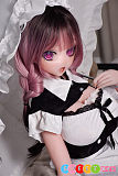 アニメrealdoll メイドコスチューム 巨乳美少女 八重歯 ツインブレイド 148cmシリコン製 ElsaBabe RAD047 花守薫