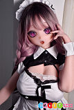 アニメダッチワイフ メイド 八重歯 三つ編み 148cm巨乳 シリコン製 ElsaBabe RAD047 花守薫