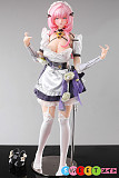 ラブドール メイド アニメ美少女 ベロ出し絶頂顔 65cm Otaku Doll 桃心愛理