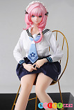 リアルドール 美肌 JK制服美少女 かわいい 巨乳 コスプレ OtakuDoll 桃心愛理 ピンク髪 PVCヘッド シリコンボディ