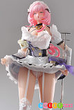 sexdoll 美肌 巨乳メイド アニメ美少女 ベロ出し絶頂顔 65cm Otaku Doll 桃心愛理