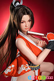 シリコンsexdoll 黒髪美少女 不知火舞コスチューム ゲームDOA 165cm Gカップ 巨乳 GameLady No.28 コスプレ