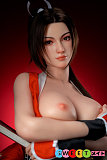 シリコンエロドール 巨乳美肌 不知火舞着物コスチューム 美少女ゲームDOA 165cm Gカップ GameLady No.28 コスプレ