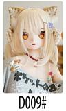 WM Doll 6月30日まで AI-BOX無料キャンペーン Y011S 困ったような表情の白髪アニメ美少女 リアルドール 140cm 美乳Bカップ ソフトビニールヘッド シリコンボディ
