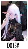WM Doll 6月30日まで AI-BOX無料キャンペーン Y011S 困ったような表情の白髪アニメ美少女 リアルドール 140cm 美乳Bカップ ソフトビニールヘッド シリコンボディ