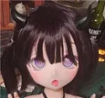 Guavadoll 猫猫しい ラブドール アニメ 顔 147cm DM02 Dカップ ビニールヘッド+TPEボディ エロ人形