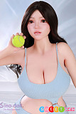 シリコンセックスドール ビキニ 黒髪美少女 爆乳美肌 ぽってりした唇 80cm トルソー Jカップ SinoDoll戦闘機 S59凛碧
