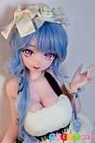 ダッチワイフ アニメ　ElsaBabe 148cm 巨乳 AHR011 甘露寺知香　可愛いブルーウィッグ