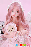 セックスドール キュート系美少女 超乳Lカップ ピンク髪 SinoDoll S60凛夭夭 シリコン製 70cmトルソー ピンクのベビードール