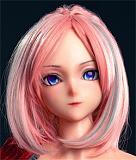 Sino Doll 戦闘機 S60 凛夭夭 甘えん坊風の超乳ピンク髪美少女 リアルドール 70cm トルソー Lカップ フルシリコン製