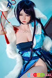 リアルドール 美少女 九尾の狐のコスチューム Fカップ巨乳 165cmシリコン製 FUDOLL J043