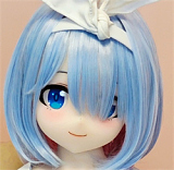 Aotume Doll #128 照れ笑いのピンク髪美少女 リアルドール 145cm Dカップ 萌え系アニメ風ダッチワイフ シリコン製