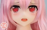 Aotume Doll #128 照れ笑いのピンク髪美少女 リアルドール 145cm Dカップ 萌え系アニメ風ダッチワイフ シリコン製