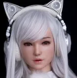 Sino Doll 戦闘機 S60 凛夭夭 甘えん坊風の超乳ピンク髪美少女 リアルドール 70cm トルソー Lカップ フルシリコン製