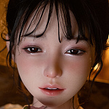 TOP-CYDOLL Noa エロい表情の団子ヘア美少女 ダッチワイフ 157cm Dカップ フルシリコン製 セックスドール ROS口開閉機能付き