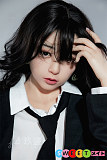 セックスドール 黒髪女子学生 シリコン製 jk制服 149cm Bカップ Jiushengdoll Yume
